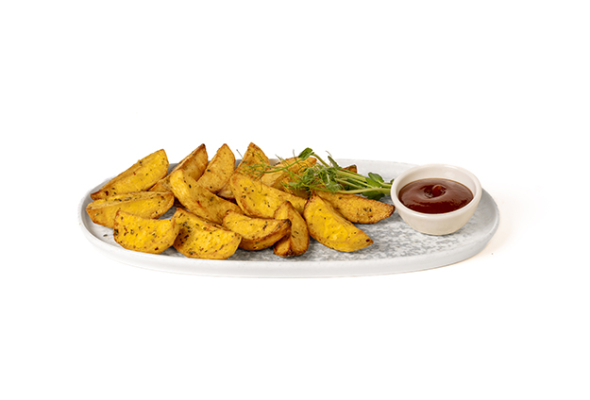 მექსიკურად შემწვარი კარტოფილის ნაჭრები