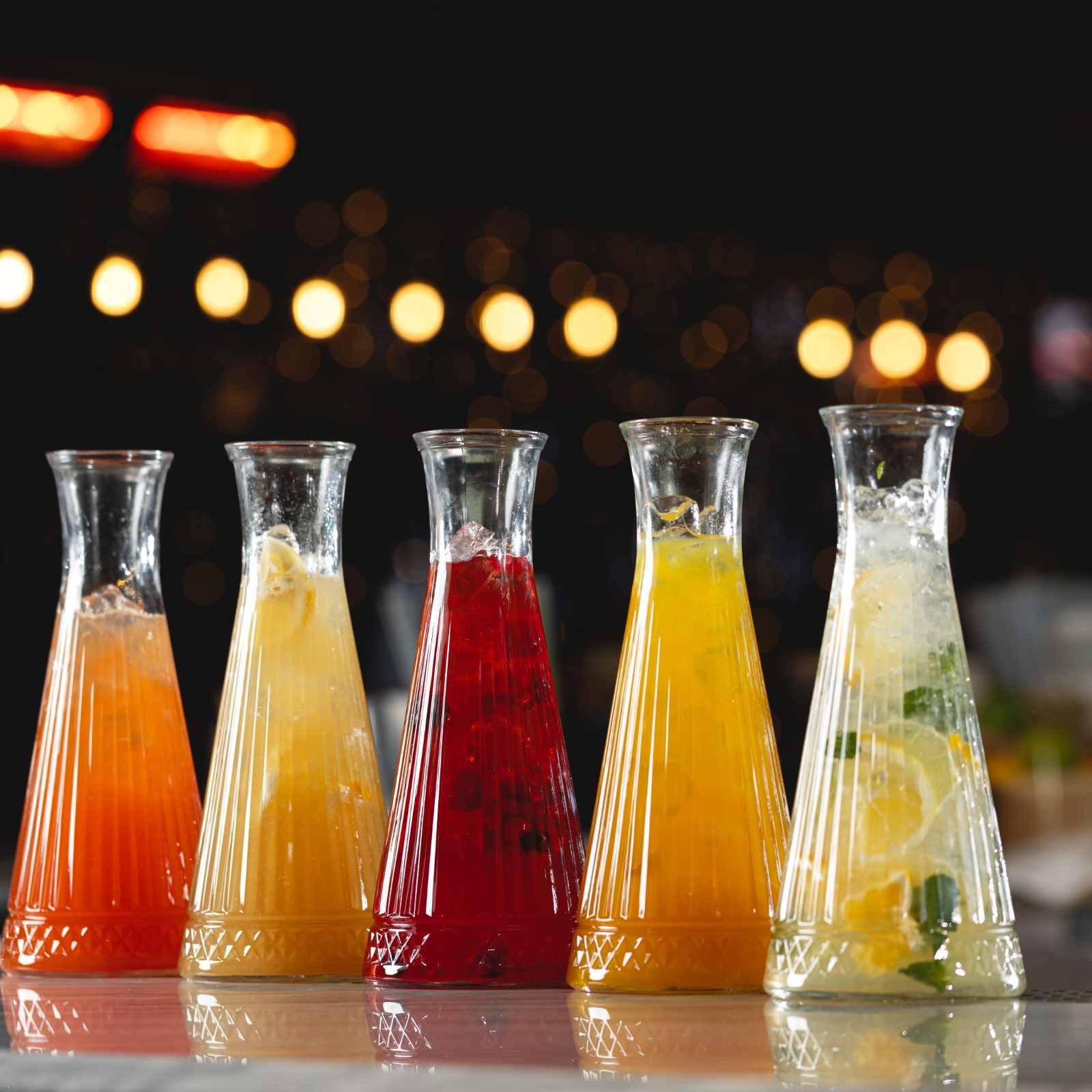 Homemade passion fruit lemonade (carafe)