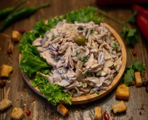 სოკოს სალათი