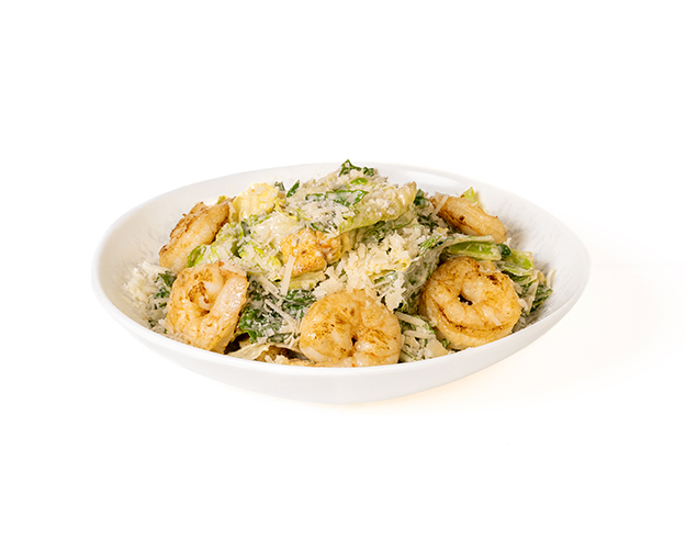 ცეზარის სალათი კრევეტებით