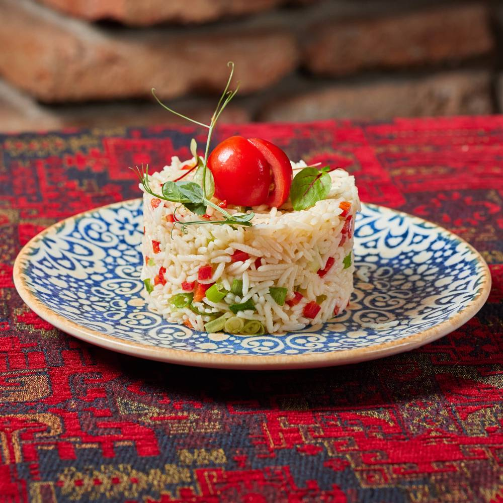 ბრინჯი ბოსტნეულით