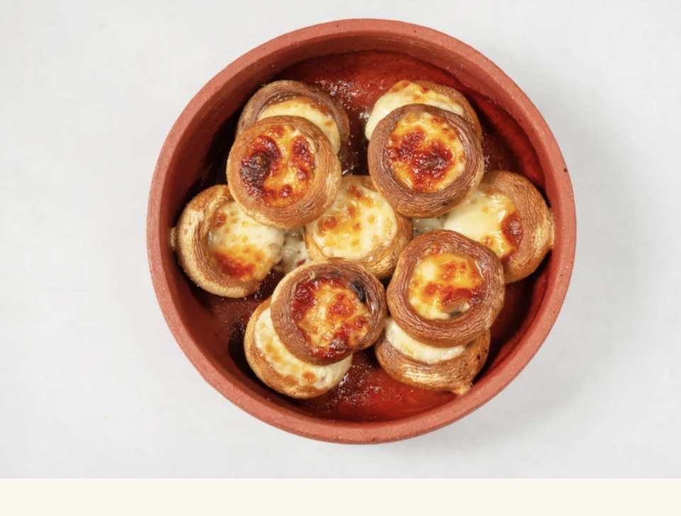 შემწვარი ქამა სოკო სულგუნით