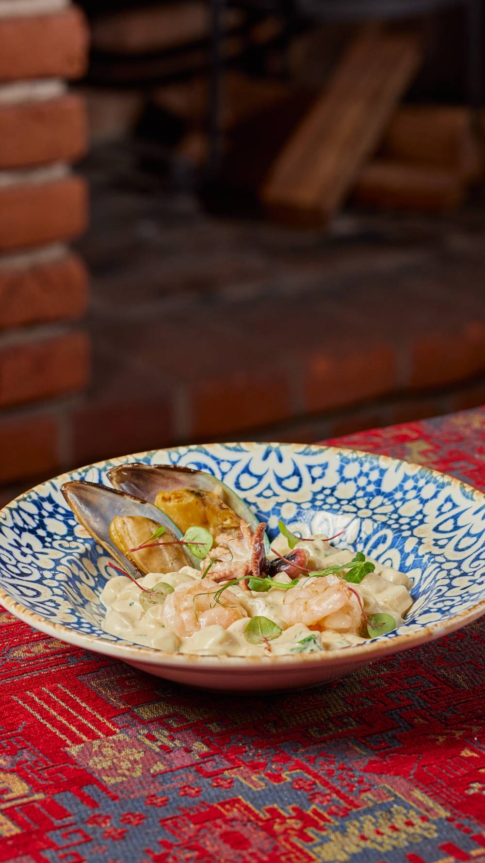 პასტა ზღვის პროდუქტებით