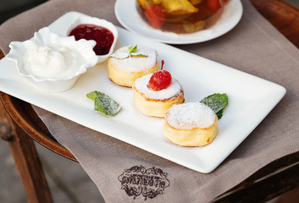 ხაჭოს კვერი არაჟნით და ჟოლოთი (თაფლით) 3: