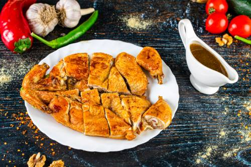 შემწვარი წიწილა 1/2