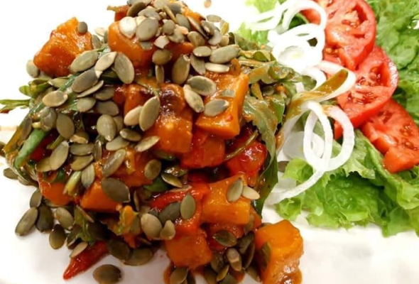 *გოგრის სალათი