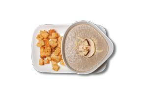 სოკოს კრემსუპი სუხარიკებით