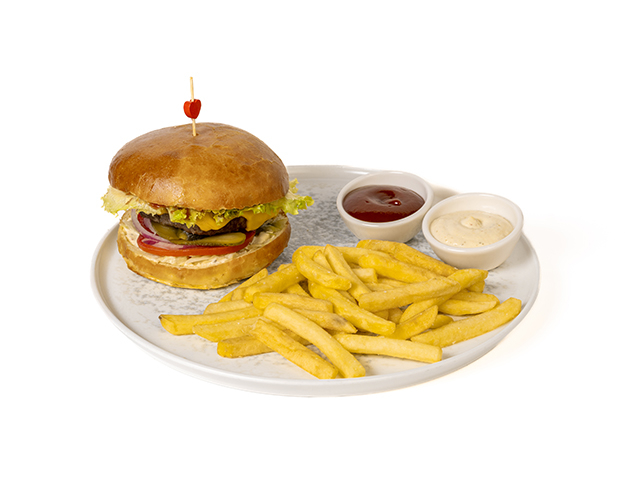 საქონლის ბურგერი