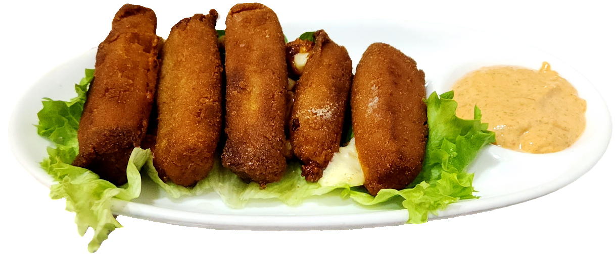 სულგუნის შემწვარი ჩხირები