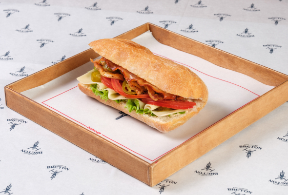 ჩაბატას სენდვიჩი ქათმით