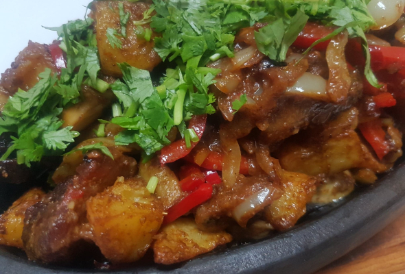 ოჯახური ხბოს ხორცით