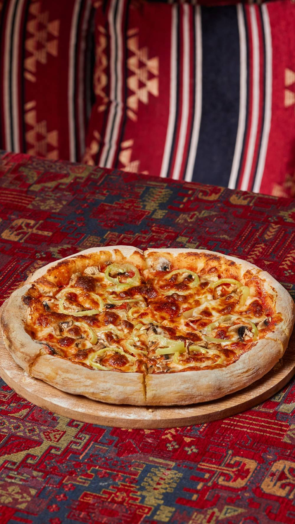 პიცა ბოსტნეულით